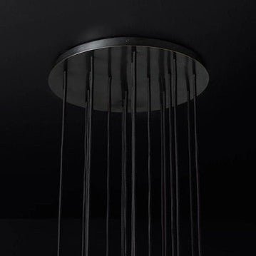 Boule Crystal Ball Cluster Chandelier 19"-Nobipets