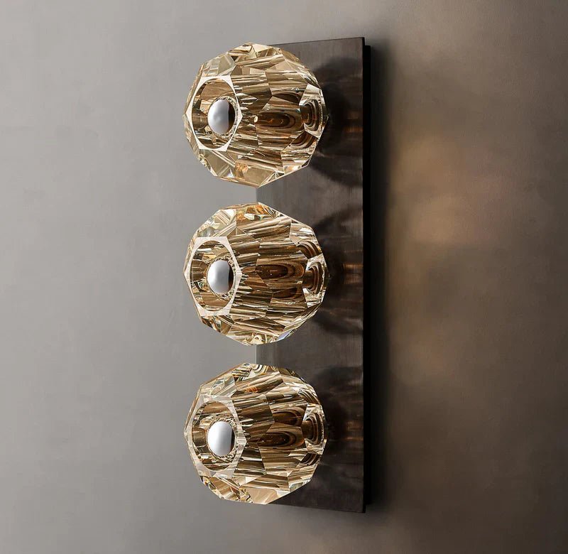 Boule Crystal Ball Linear Wall Sconce