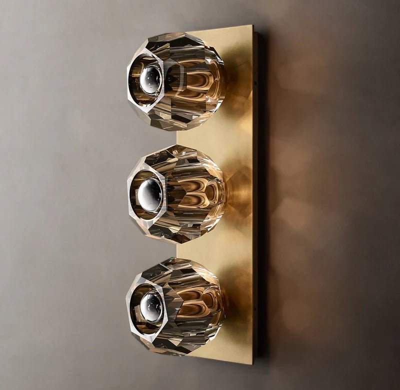 Boule Crystal Ball Linear Wall Sconce