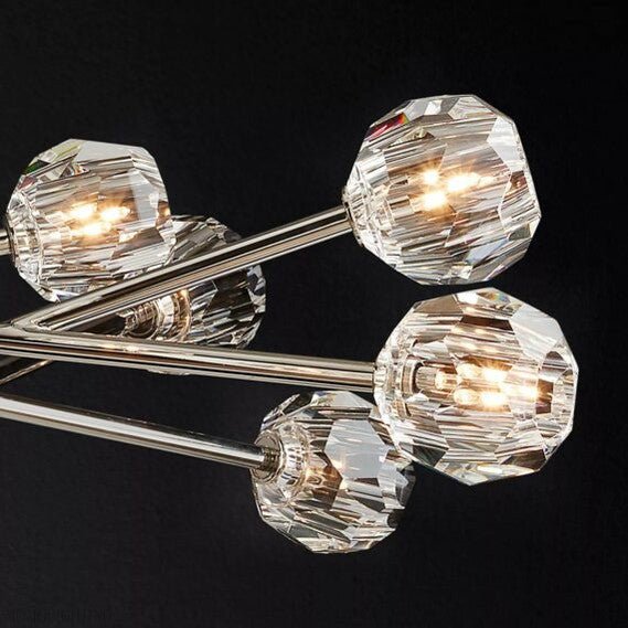 Boule Crystal Ball Oval Chandelier 72″ 24-Lights-Nobipets