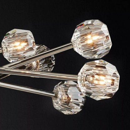 Boule Crystal Ball Oval Chandelier 72″ 24-Lights-Nobipets
