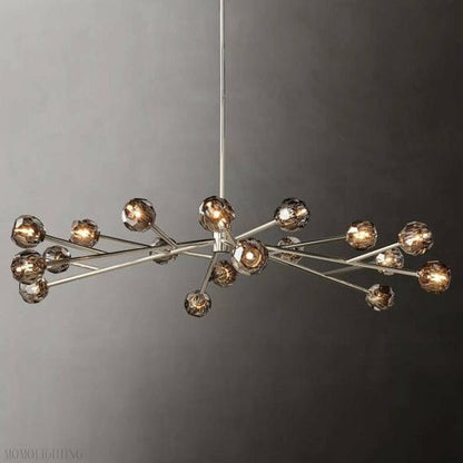 Boule Crystal Ball Oval Chandelier 72″ 24-Lights-Nobipets