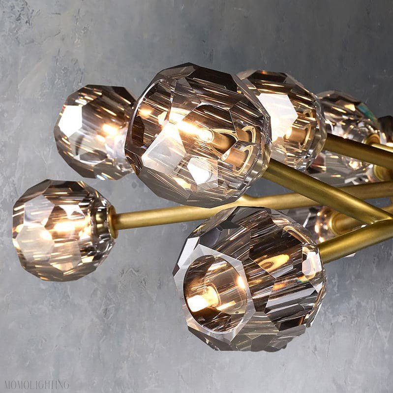 Boule Crystal Ball Oval Chandelier 72″ 24-Lights-Nobipets
