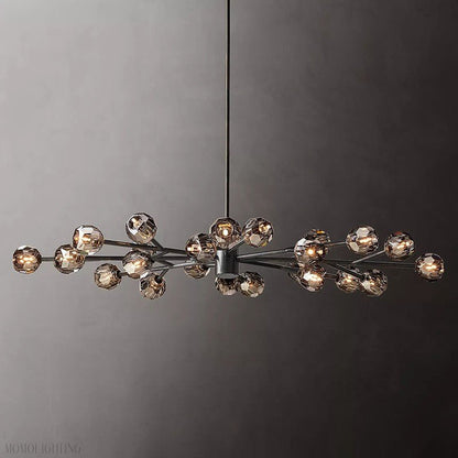 Boule Crystal Ball Oval Chandelier 72″ 24-Lights-Nobipets