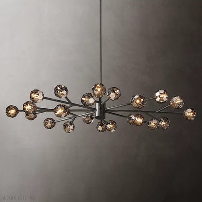 Boule Crystal Ball Oval Chandelier 72″ 24-Lights-Nobipets