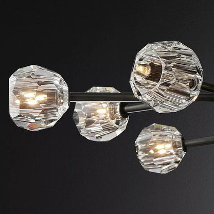 Boule Crystal Ball Oval Chandelier 72″ 24-Lights-Nobipets