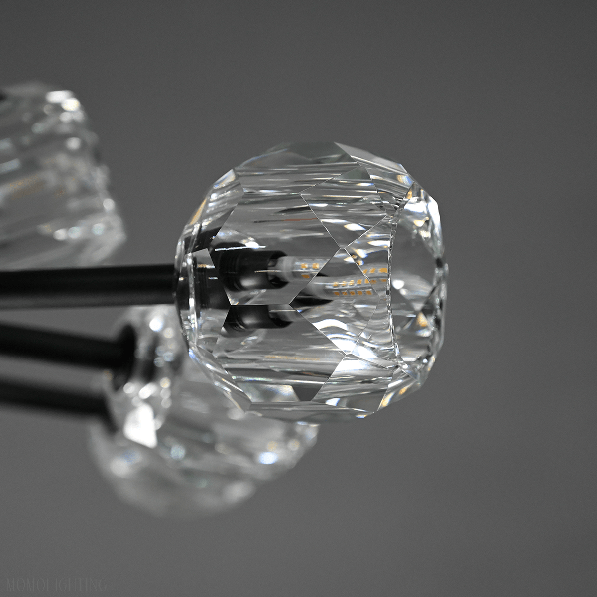 Boule Crystal Ball Round Chandelier 48"-Nobipets