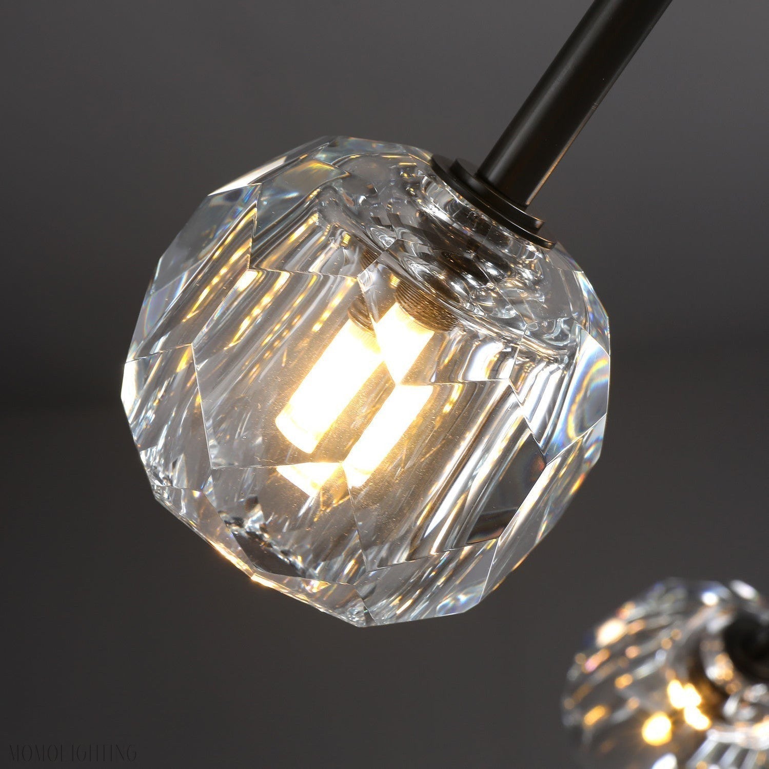 Boule Crystal Ball Round Chandelier 60"-Nobipets