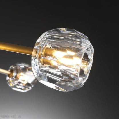 Boule Crystal Ball Round Chandelier 60"-Nobipets