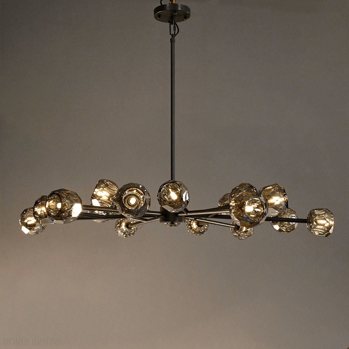 Boule Crystal Ball Round Chandelier 60"-Nobipets