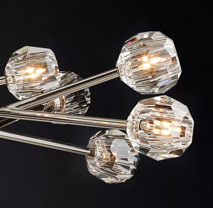 Boule Crystal Ball Round Chandelier 60"-Nobipets