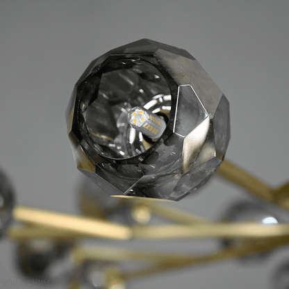 Boule Crystal Ball Round Chandelier 60"-Nobipets
