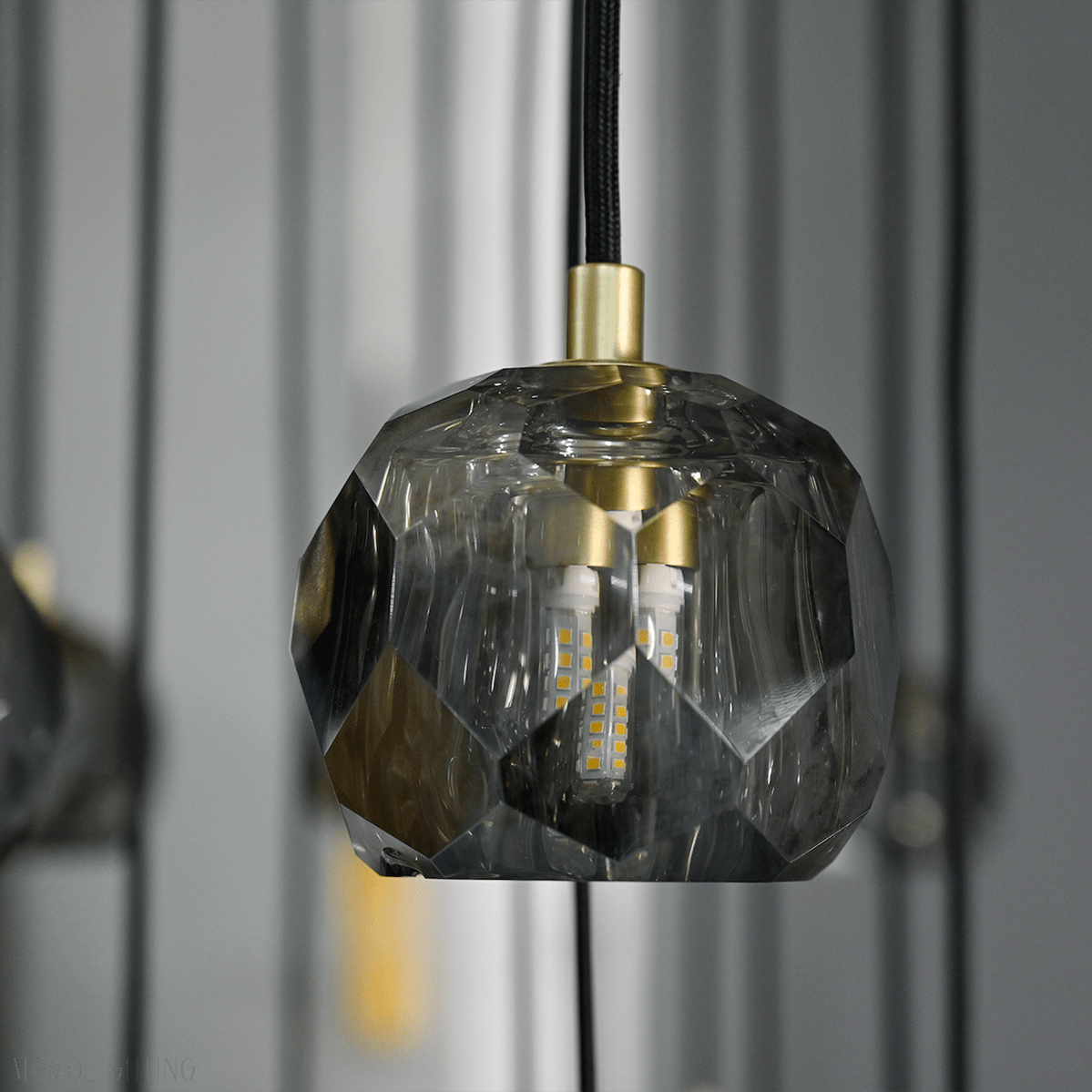 Boule Crystal Round Cluster Chandelier 30"-Nobipets