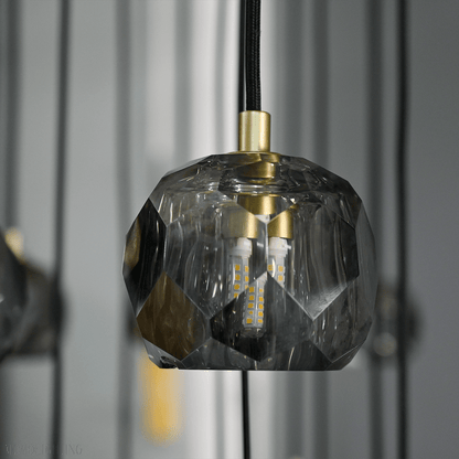 Boule Crystal Round Cluster Chandelier 30"-Nobipets
