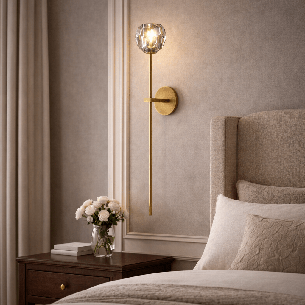 Boule do Cristal Smoke Glass Grand Sconce