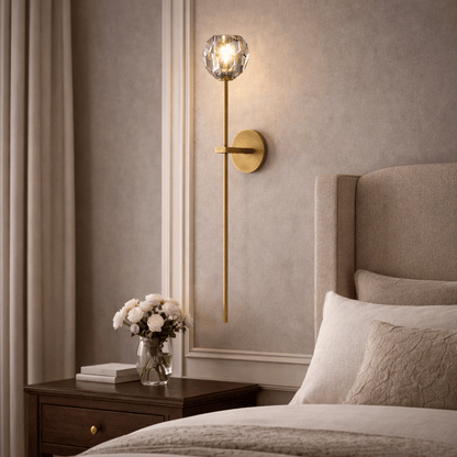 Boule do Cristal Smoke Glass Grand Sconce