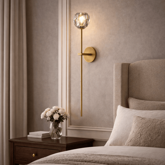 Boule do Cristal Smoke Glass Grand Sconce