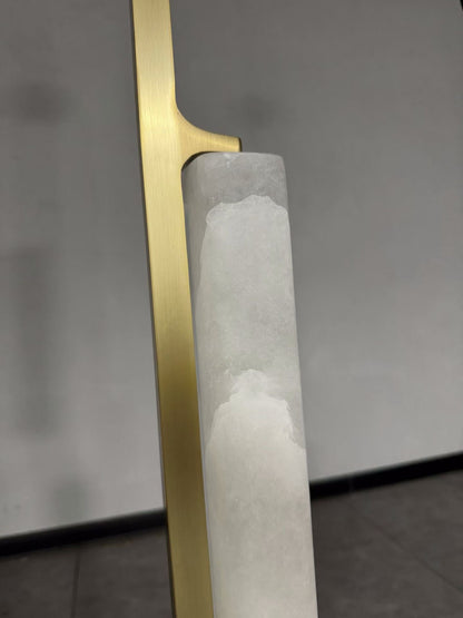 Budubon Alabaster Linear Chandelier
