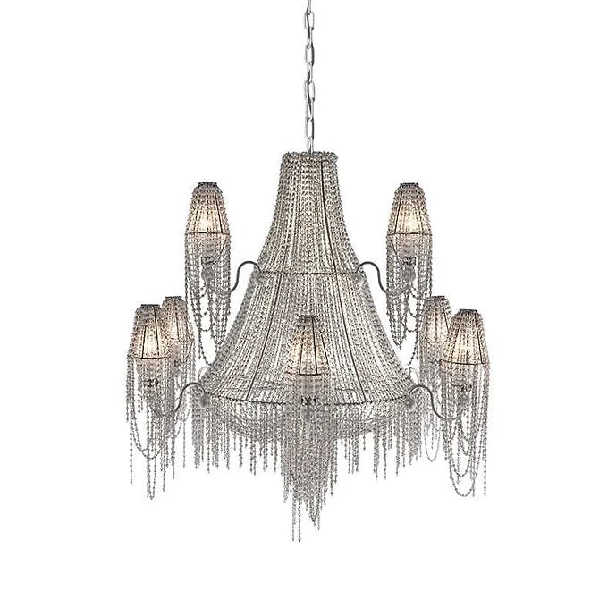 Burlesque Round Chandelier-Nobipets
