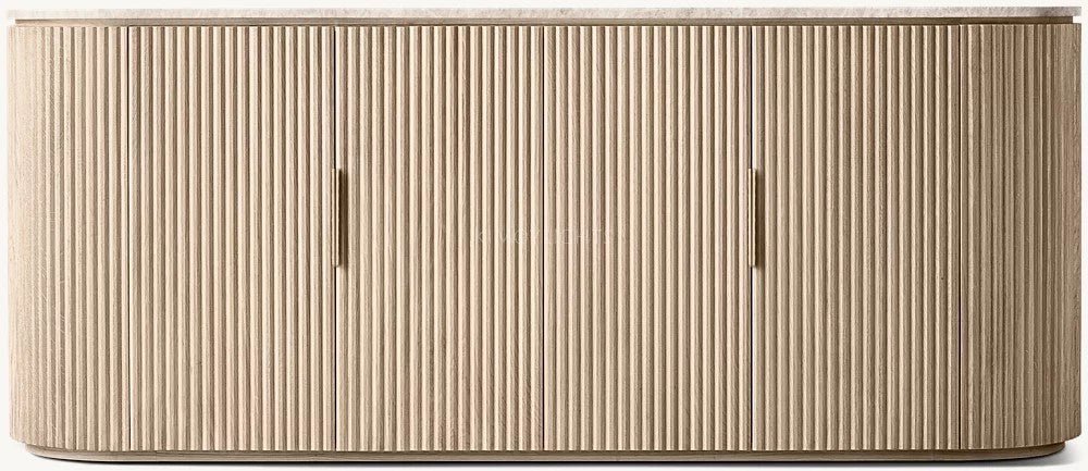 Byron Emperador 4-door Sideboard
