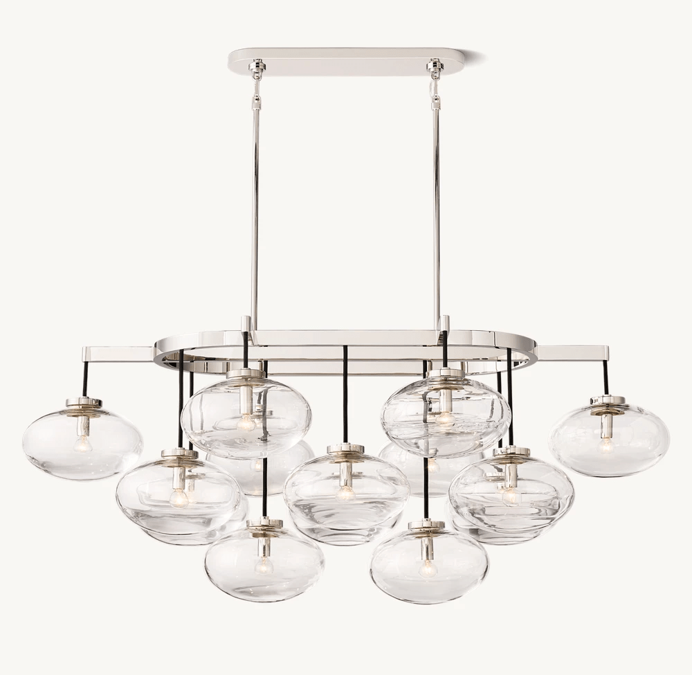 Cabrete Linear Chandelier 54"-Nobipets