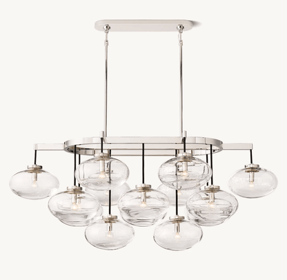 Cabrete Linear Chandelier 54"-Nobipets