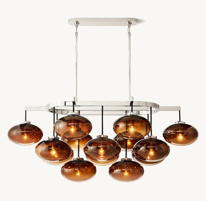 Cabrete Linear Chandelier 54"-Nobipets