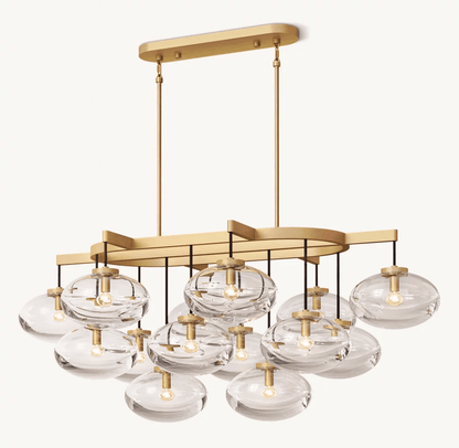 Cabrete Linear Chandelier 54"-Nobipets