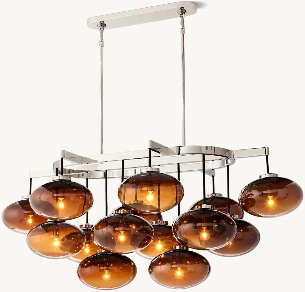 Cabrete Linear Chandelier 54"-Nobipets