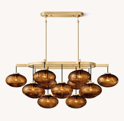 Cabrete Linear Chandelier 54"-Nobipets