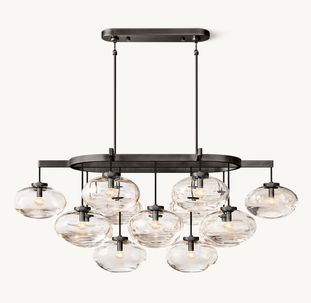Cabrete Linear Chandelier 54"-Nobipets