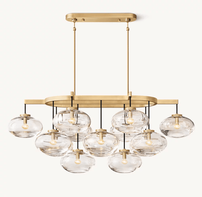 Cabrete Linear Chandelier 54"-Nobipets
