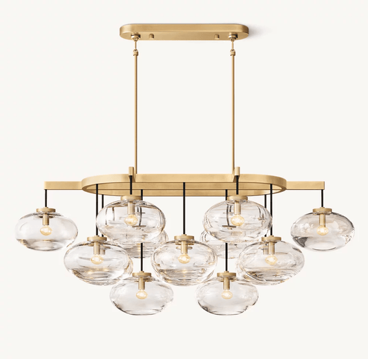 Cabrete Linear Chandelier 54"-Nobipets