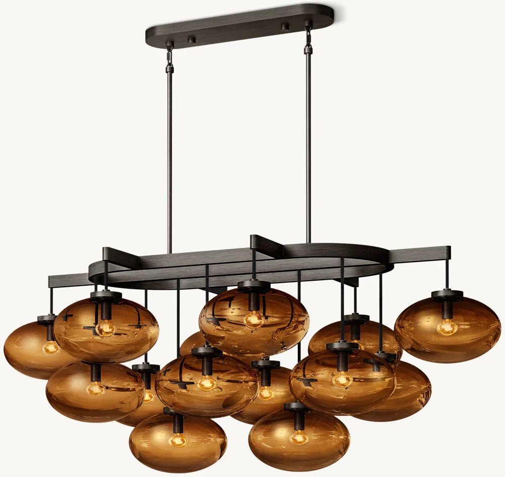 Cabrete Linear Chandelier 54"-Nobipets