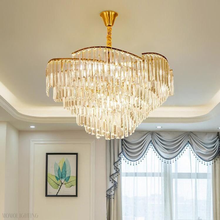 Caetano Crystal Chandelier-Nobipets