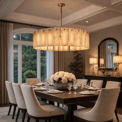 Calametta Onyx Round Chandelier