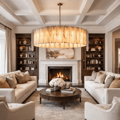 Calametta Onyx Round Chandelier