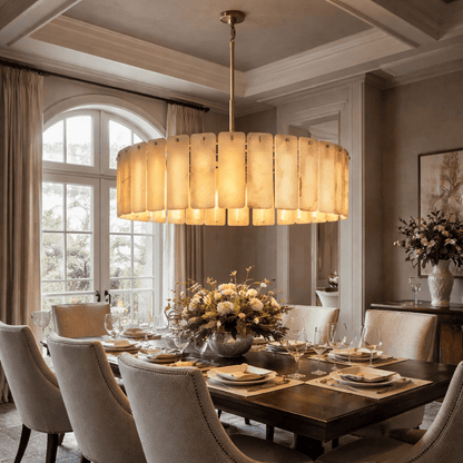 Calametta Onyx Round Chandelier