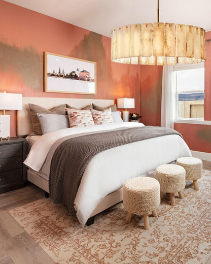 Calametta Onyx Round Chandelier