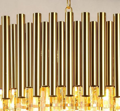 Callistenes Clear Crystal Chandelier-Nobipets