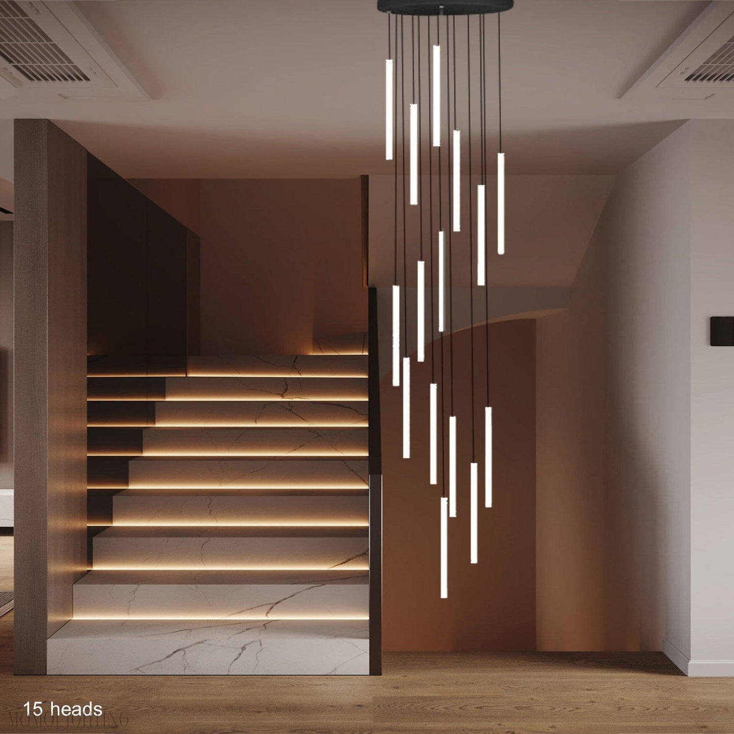 Cambridge Foyer & Staircase Chandelier-Nobipets