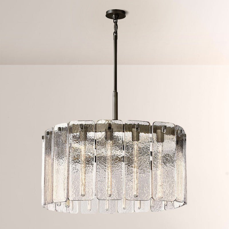 Camette Glass Round Chandelier 36"D