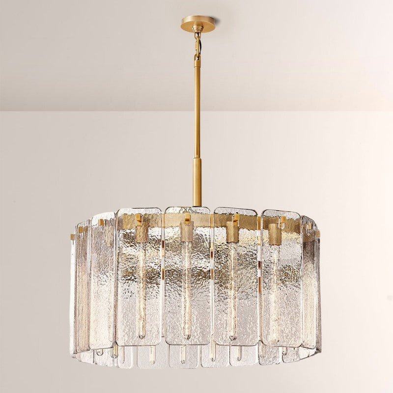 Camette Glass Round Chandelier 36"D