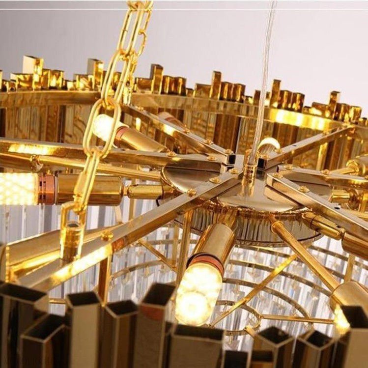 Candi Round Modern Chandelier Chain-Nobipets