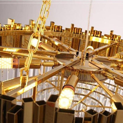 Candi Round Modern Chandelier Chain-Nobipets