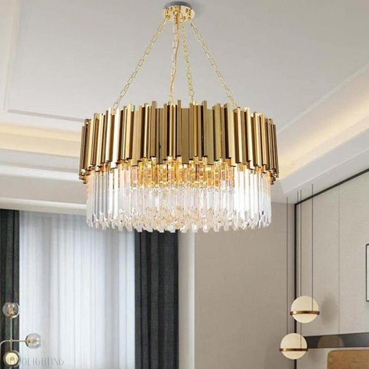 Candi Round Modern Chandelier Chain-Nobipets