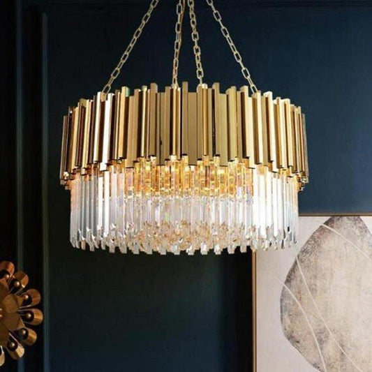 Candi Round Modern Chandelier Chain-Nobipets