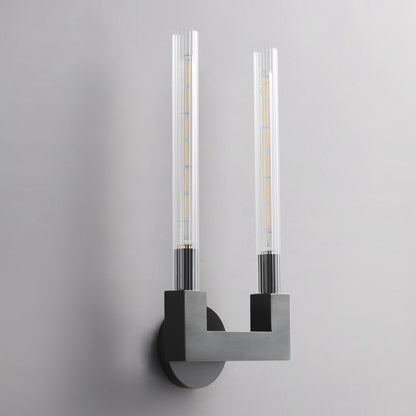 Candlestick Double Wall Sconce 18"H
