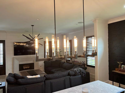 Candlestick Linear Chandelier 67"-Nobipets