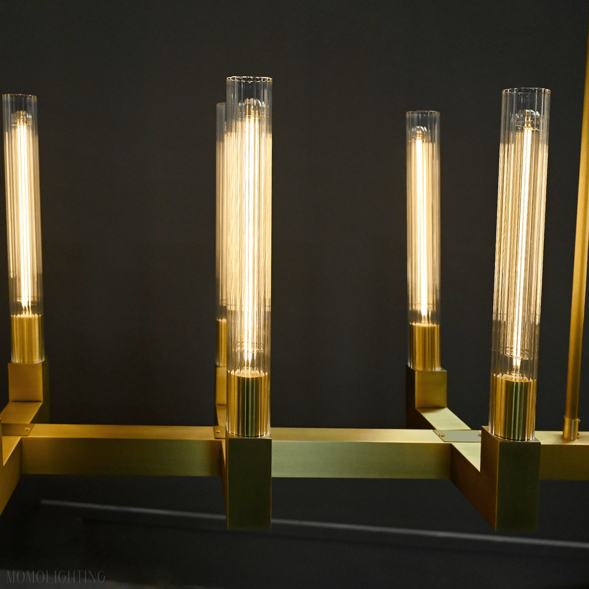 Candlestick Linear Chandelier 67"-Nobipets